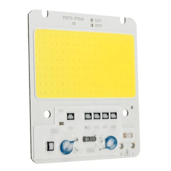 

Jiguoor AC110/220V COB LED Lamp Bulb 50W 5000LM LED Chip Beads For DIY LED Flood Light Smart IC High power