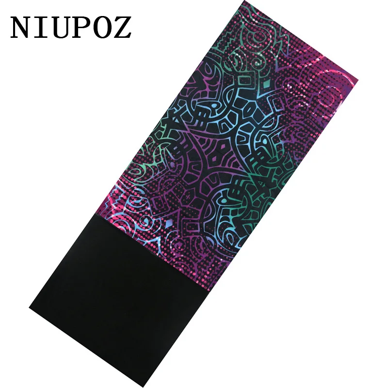 

New Design Winter Autumn Fleece Neck Ring Scarf Eye print Magic Headband Multi Functional Warm Bandana Flower Print Seamless