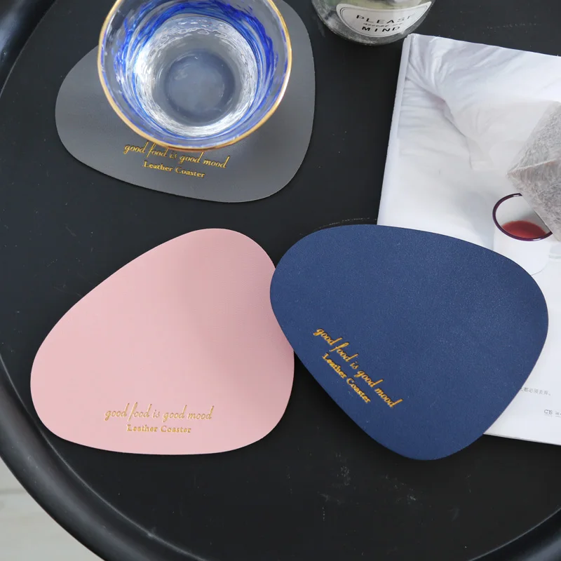 الإبداعية بو الجلود الوقايات البيضاوي إلكتروني المفارش ل طاولة طعام حصيرة للماء الحرارة العزل عدم الانزلاق عاء كوستر 13x11 سنتيمتر