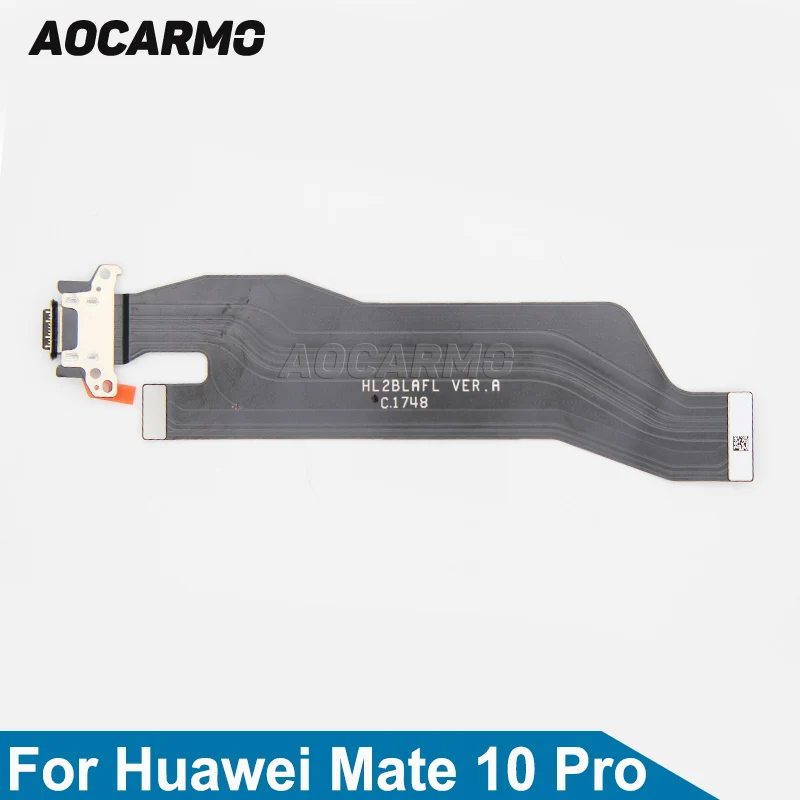 

Aocarmo USB Charger Charging Port Dock Connector Flex Cable Replacement Part For Huawei Mate 10 Pro