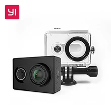 YI 1080P Action Camera With Waterproof Case High-definition 16.0MP 155 Degree Angle 3D Noise Reduction International Edition
