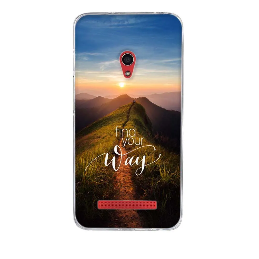 Силиконовый чехол из ТПУ для Asus ZenFone 5 A500CG A501CG A500KL 0 дюймов Zenfone Funda|tpu case|case 3dcover for asus