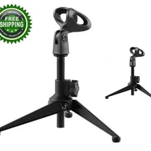 Bolymic настольная микрофонная стойка крепление для микрофона штатив с микрофоном держатель зажим для shure микрофон