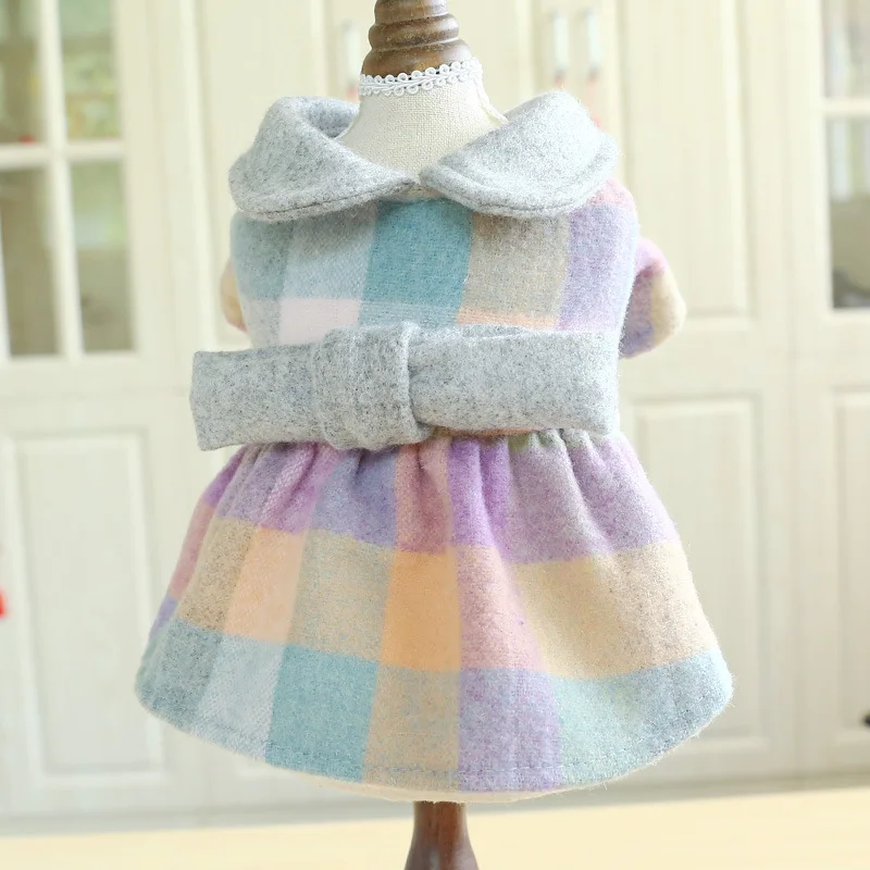 

Pet Dress Winter Dog Dress Small Dog Costume Puppy Coat Outfit Cat Clothing Chihuahua Yorkie Pomeranian Poodle Schnauzer Clothes