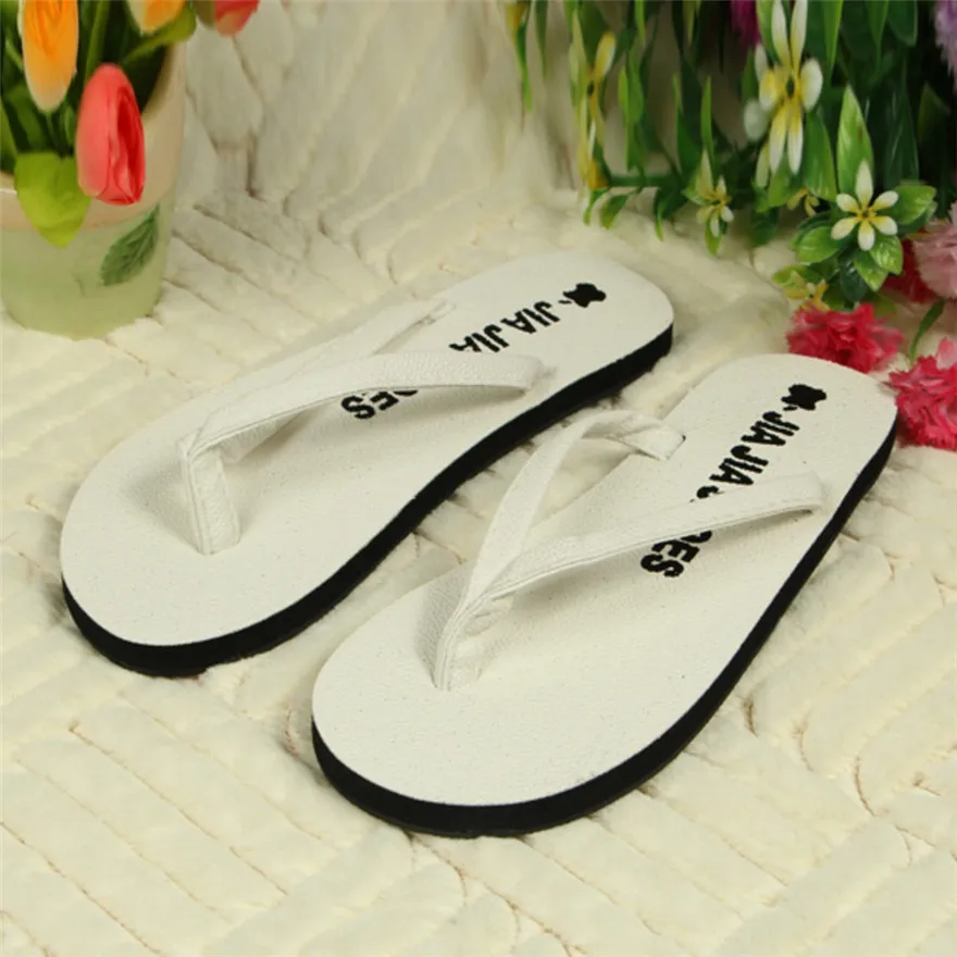 

Sagace 2018 summer Unisex patchwork Flip Flop Non-Slip Flat Sandals Home Slippers Casual Straw Shoes Wholesale price JU 05