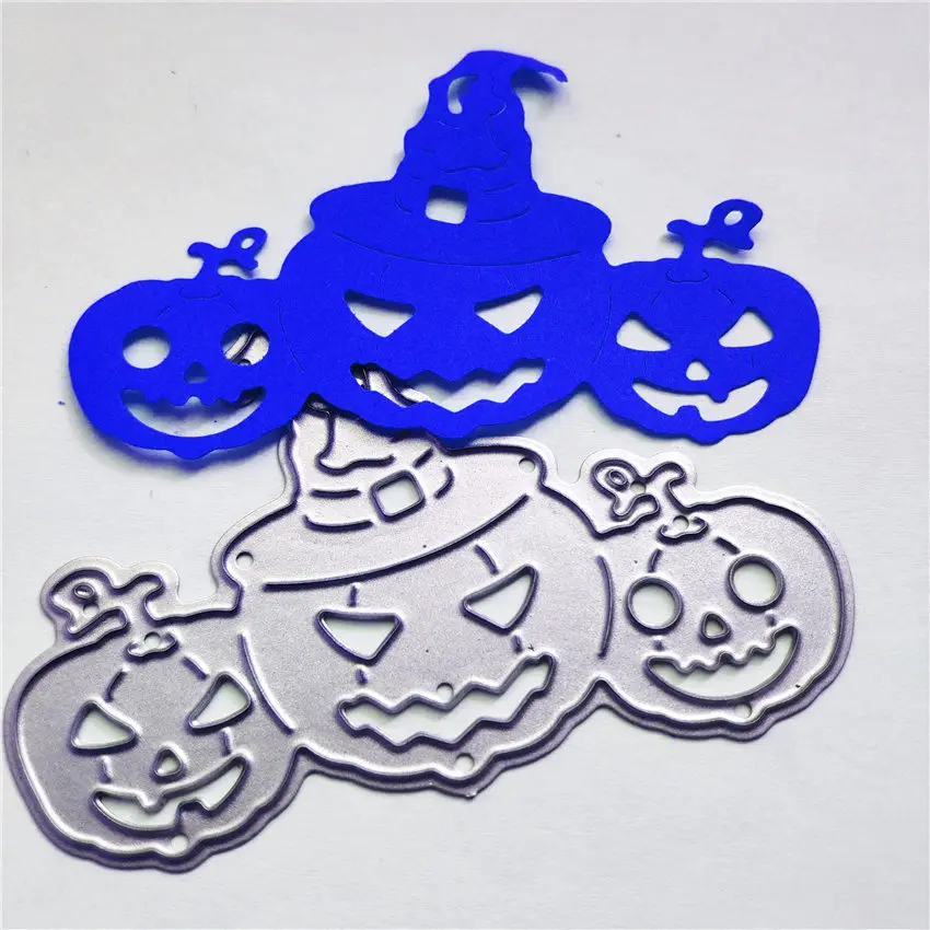 

Cutting dies die Halloween pumpkin metal printing craft paper relief DIY embossed Christmas New Year Valentine's Day