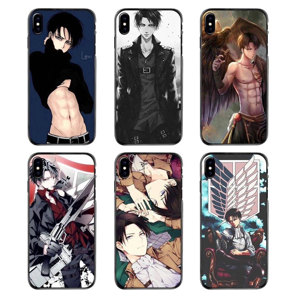Levi Ackerman Attack on Titan AMV Fan Art Cell Phone Case For Samsung Galaxy Note 2 3 4 5 S2 S3 S4 S5 MINI S6 S7 edge S9 S8 Plus |
