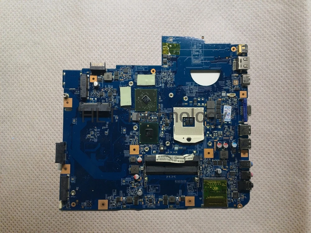 HOLYTIME Laptop Motherboard For Acer 5740 5740G 48 4GD01 01M 09285 1M HM55 DDR3 HD5470 100