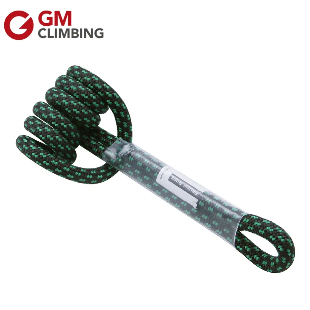 18in Polyester Rock Climbing Rope 8mm Prusik Loop Cord Tree Climbing