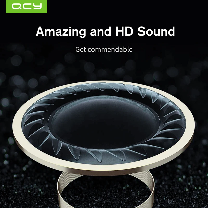 Мини наушники QCY qm1 mono невидимые Беспроводные Bluetooth 5 0 с шумоподавлением гарнитура