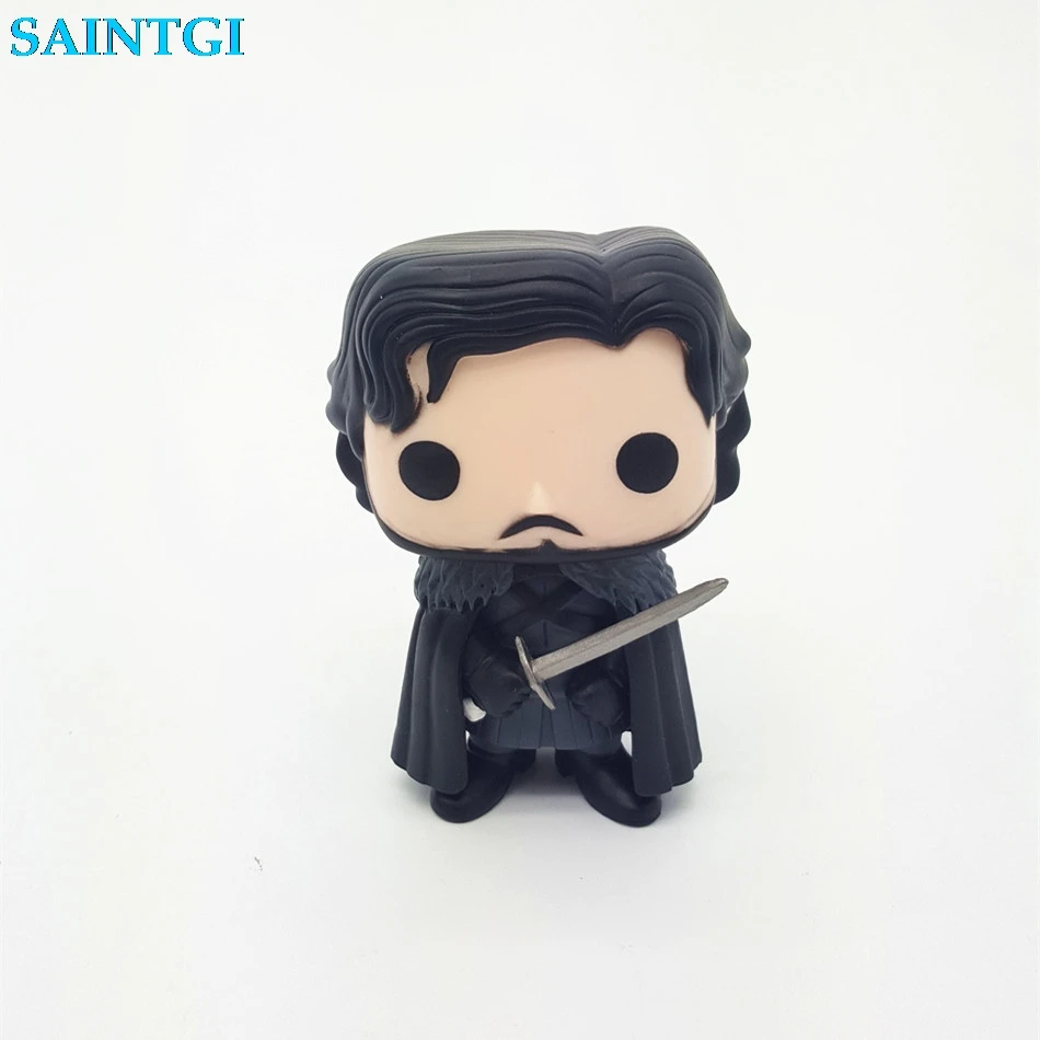 

SAINTGI POP keychain Game of Thrones JON SNOW Assemble Super civil war 5-10cm PVC Action PVC Collection