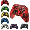 Силиконовый защитный чехол для контроллера XBox One X S, защитный чехол для переводного принта, камуфляжный чехол, колпачки для ручек ► Фото 1/6