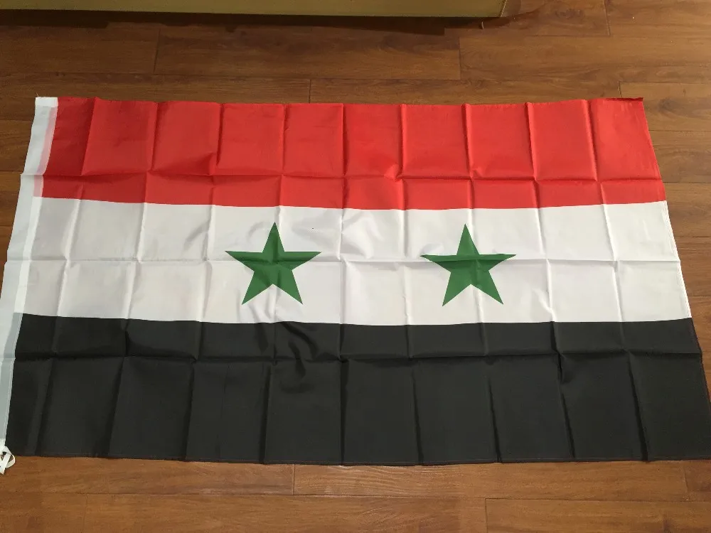 

Syria Flag Activity Decorative National Banner 90x150cm