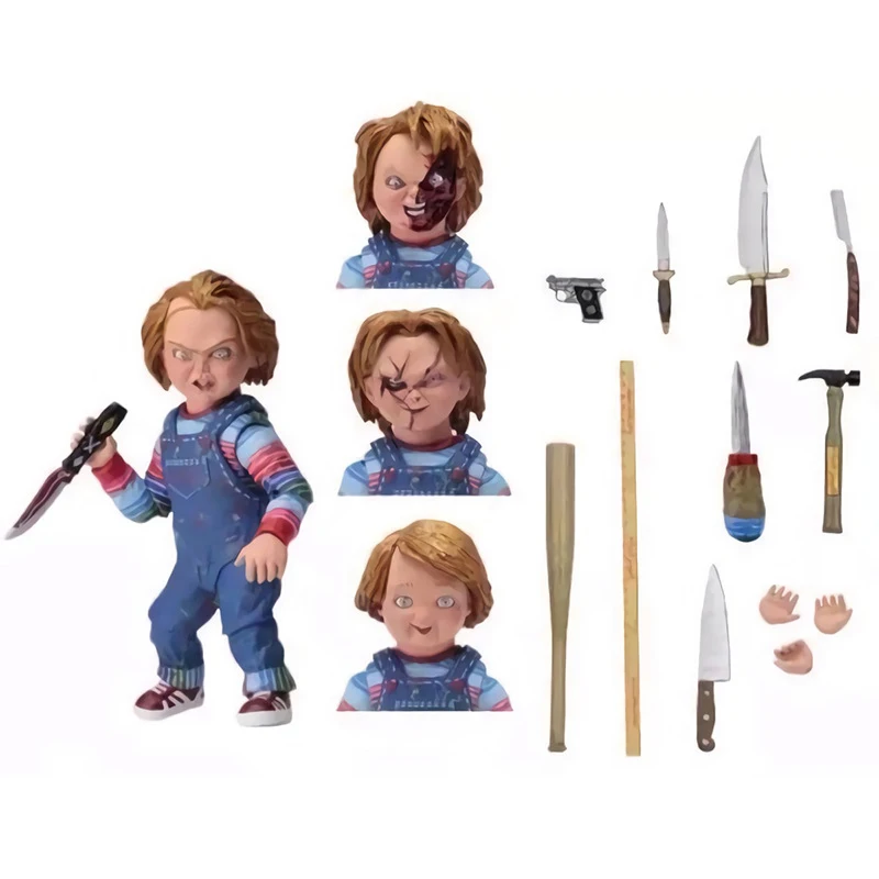 

Chucky Action Figurs NECA Child's Play Good Guys BJD Horrible Model Toys 15cm