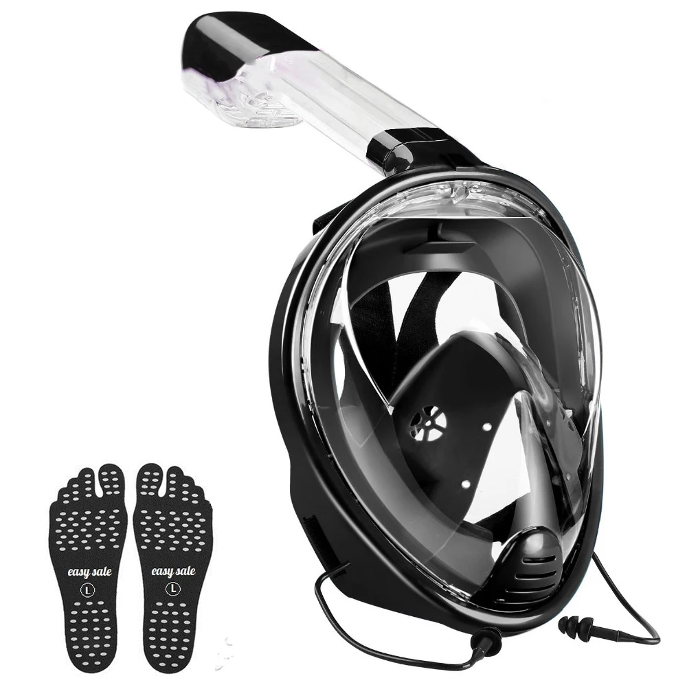YaHey 2018 كامل الوجه مكافحة الضباب قناع الغطس تحت الماء الرياضة السباحة غص أقنعة الغوص مجموعة ل GoPro كاميرا طوي التنفس YaHey 2018 كامل الوجه مكافحة الضباب قناع الغطس تحت الماء الرياضة السباحة غص أقنعة الغوص مجموعة ل GoPro كاميرا طوي التنفس