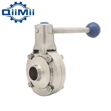 DN25-DN50 санитарно стыковой сварки Дроссельный клапан из нержавеющей стали SS304