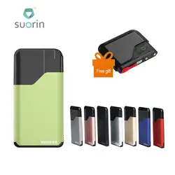 Оригинальный Suorin Air Starter Kit 400 мАч встроенный аккумулятор 2 мл картридж портативный комплект для электронной сигареты Suorin Air Kit электронная