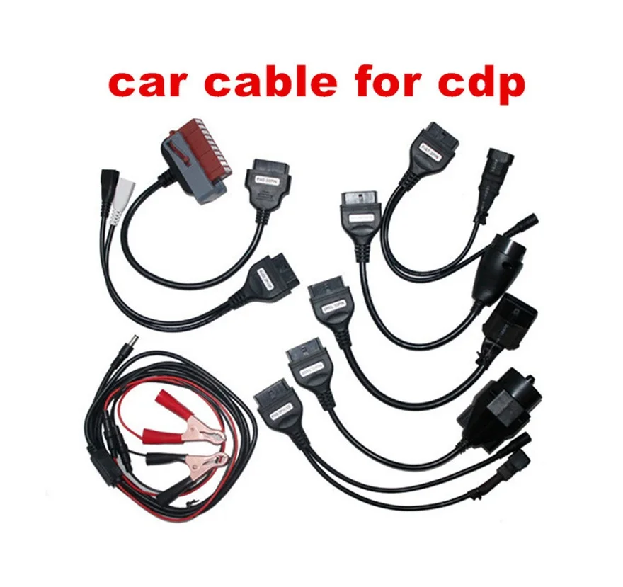 Multi branded Full Set Car Cables For VD Ds150e CDP OBD2 Cars