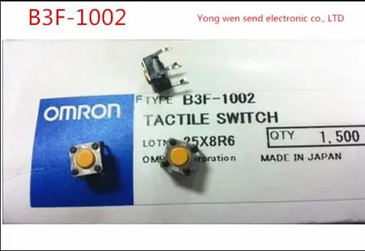 Новый сенсорный переключатель для микросветильник OMRON B3F 1002 B3F1002 1.47N кнопка