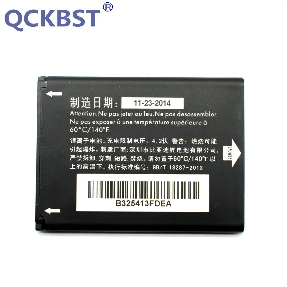 Аккумулятор QCKBST CAB31L0000C1 CAB31L0000C2 1000 мАч для Alcatel i808 TCL T66 A890 код