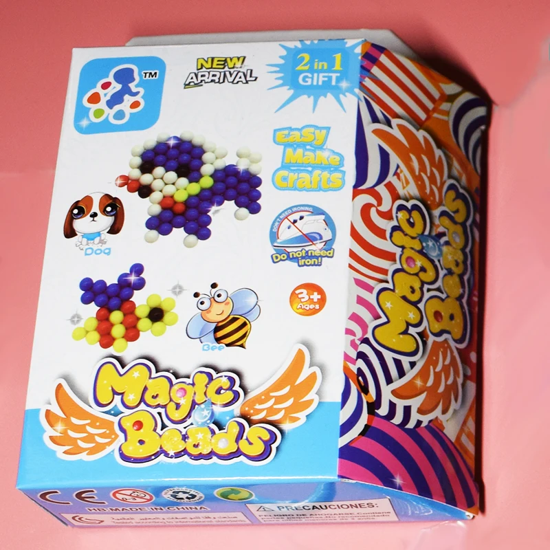 Perler Pegboard Beadbond набор игрушек для детей сделай сам Водяная собака и пчела