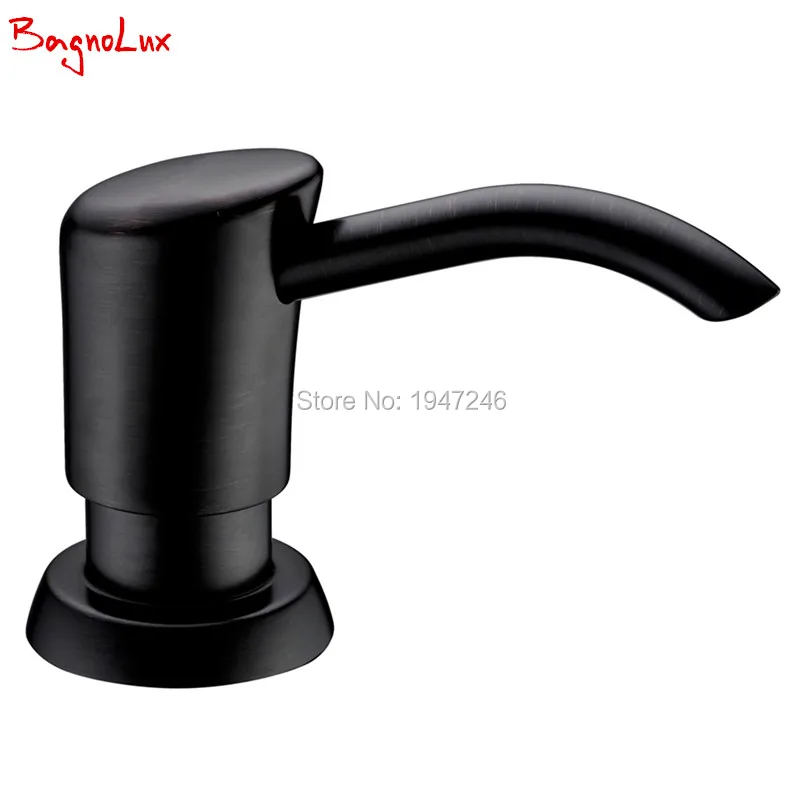 

Bagnolux ORB Deck Mounted Kitchen Sink Faucet Soap / Lotion Dispenser High Quality Plastic Pump Head - Includes 5 Yr Warranty