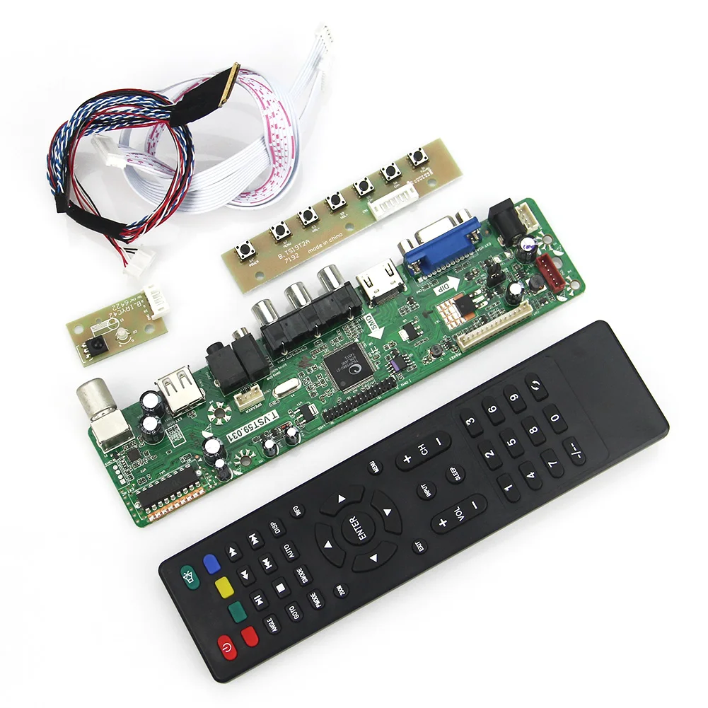 LCD LED screen Controller Driver Board kit for LTN116AT02 TV+HDMI+VGA+USB
