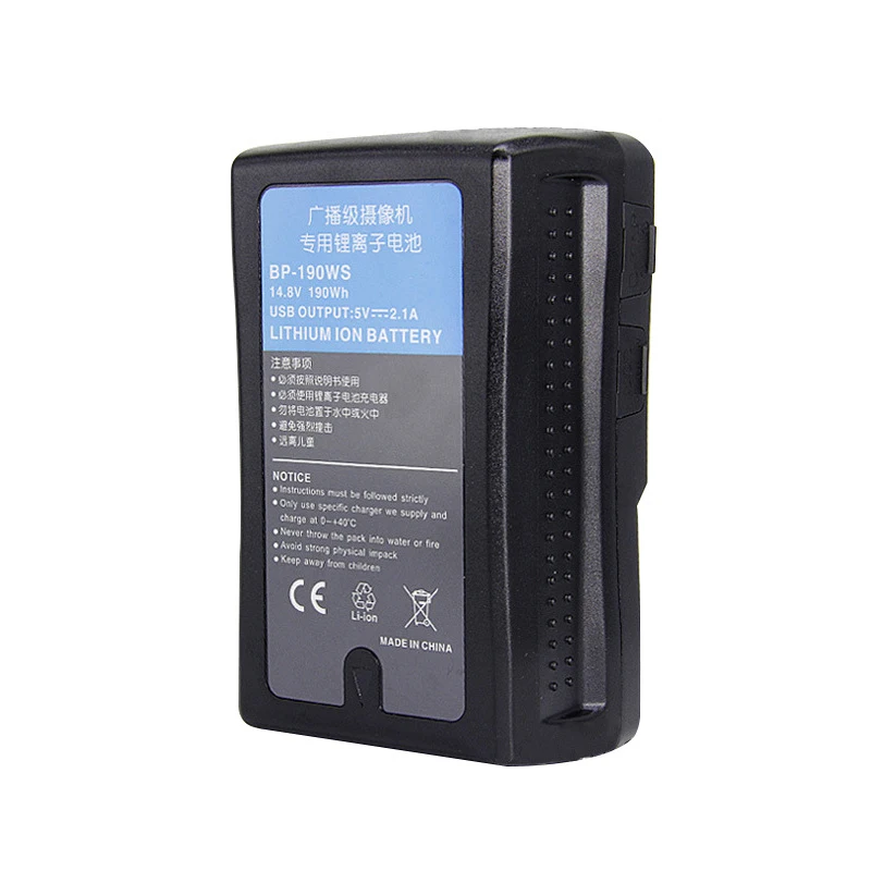 Для SONY 13200 ма/ч, Bp-190ws трансляции Аккумулятор для видеокамеры V тип проверки емкости литиевых аккумуляторов HDW-800P PDW-850 DSR-250P DSR-600P DSR