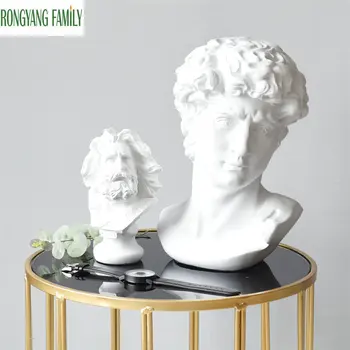 

NEW Home Decoration Fashion Abstract White Sandstone Beauty Sculpture Ornament Handmade Wedding Decoration Statue Gift Sculpture