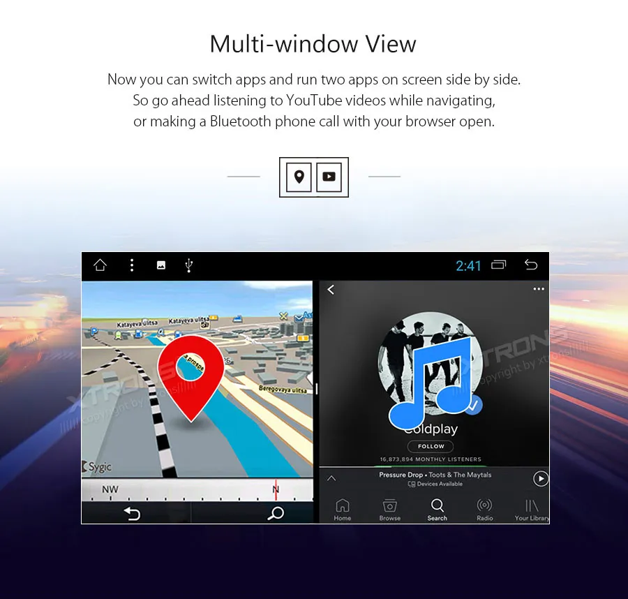 Sale 10.1" Android 7.1 Car Stereo Radio Player RCA GPS Canbus DAB+ OBD WIFI NO DVD For Toyota RAV4 2013 2014 2015 2016 2017 7