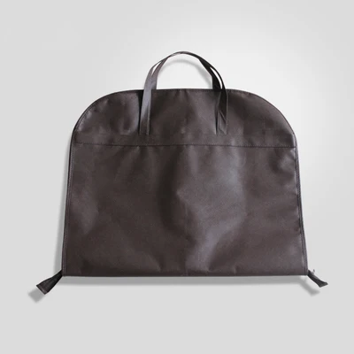 Портативный черный уплотненный пылезащитный чехол на молнии, мужской костюм, пальто, чехол для хранения, для путешествий, бизнес, складная вешалка, сумка FK004 - Цвет: Coffee