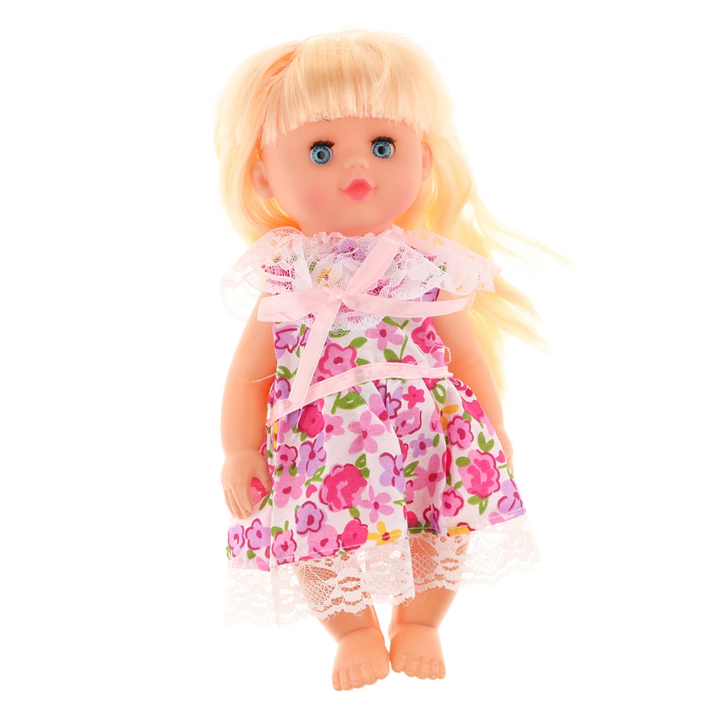 1/12 Talking Baby Doll 30cm 12inch Simulation Washable Newborn Infant Doll Newborn Baby Doll Can Drink Water Kids Bath Toys