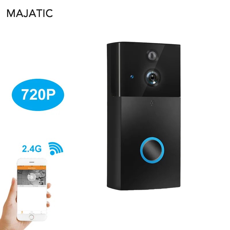 

WIFI Doorbell Camera 720P IP Video Intercom WI-FI Video Door Phone Door Bell For Apartments IR Alarm Wireless Security Camera