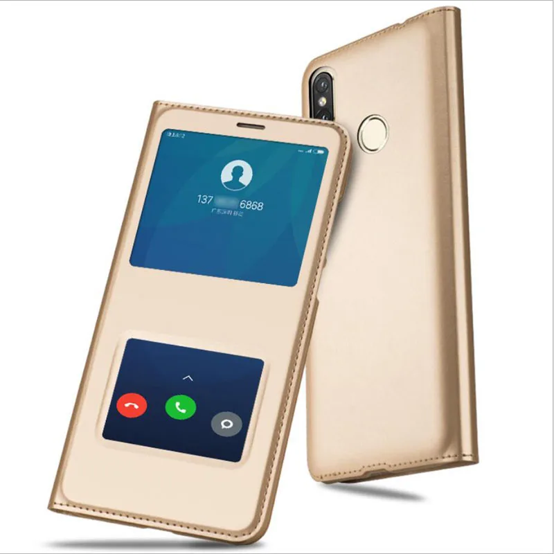 Чехлы для Xiaomi Redmi Note 7 чехол из искусственной кожи роскошный с откидной крышкой
