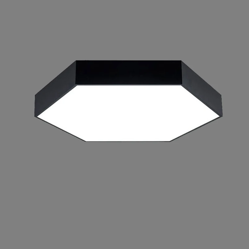 Us 17 92 48 Off Led Ceiling Lights Hexagonal Bedroom Livingroom Balcony Office Study Meetting Room Dining Room Ceiling Lamp Led Lighting Indoor In
