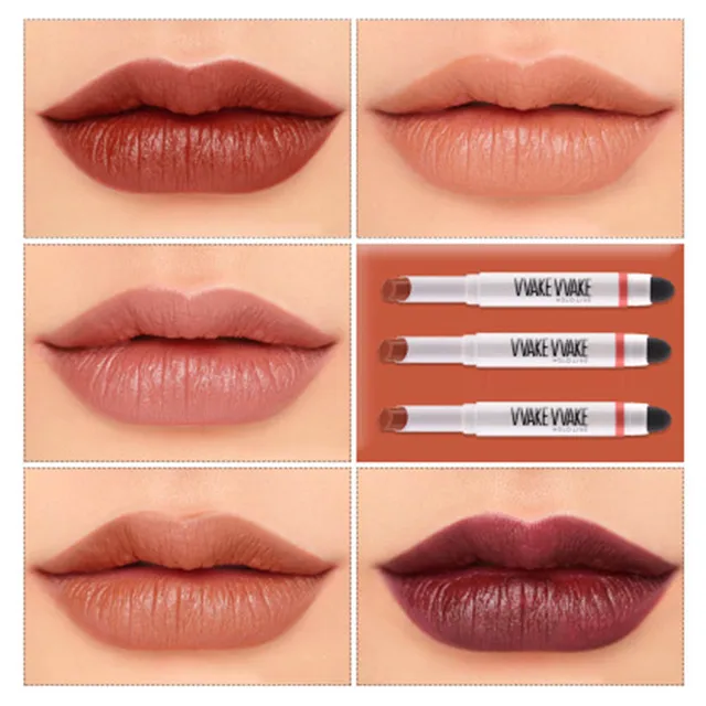 Velvet Air Cushion Lipsticks Red Brick Aunt Pumpkin Color Eat Velvet Air Cushion Lipsticks Red Brick Aunt Pumpkin Color Eat Soil Lipstick 5 Colors Matte Lip Gloss Makeup