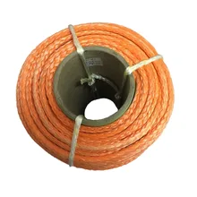 6 мм x 200 м СВМПЭ Синтетический трос лебедки/веревка буксировочный трос для ATV/UTV/Внедорожный красный/серый/синий/оранжевый/желтый цвета