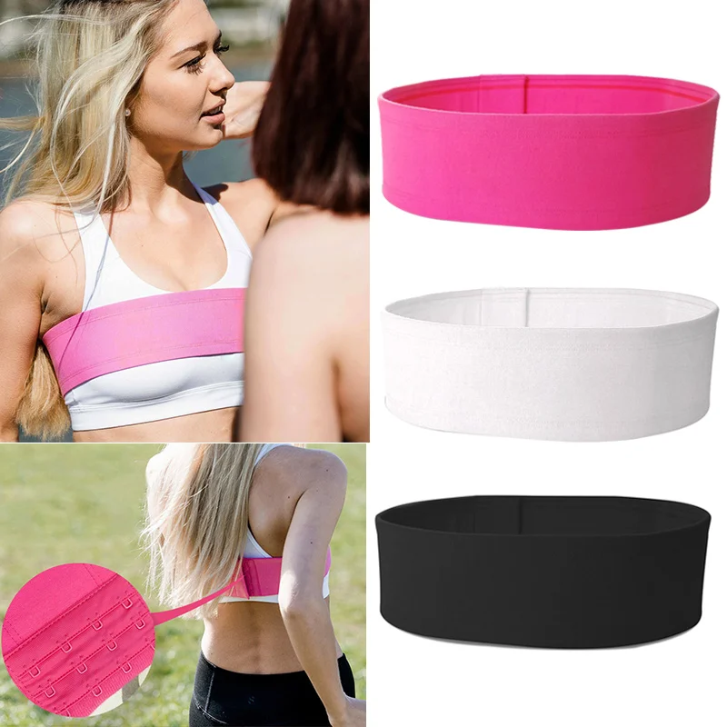 1 Pcs Breast Support Band Anti Bounce Adjustable Training Athletic Chest Wrap Belt Sports
