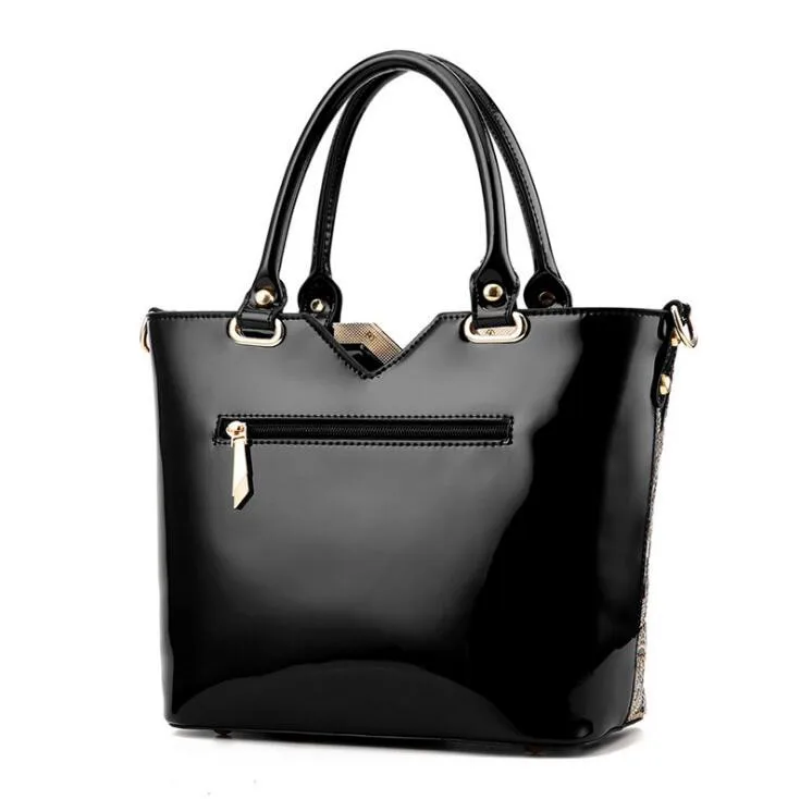 Роскошная расшитая блестками женская сумка из лакированной кожи, сумочка со стразами, сумки через плечо, известный бренд, дизайнерские L4-3177