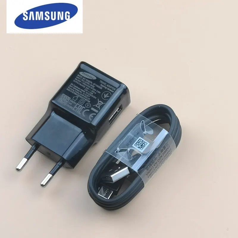 EU Samsung Galaxy Wall Charger Original Adaptive Fast Charge Travel Adapter For s9 S8 plus Note 8 9 9v/1.67A &Usb Type C Cable