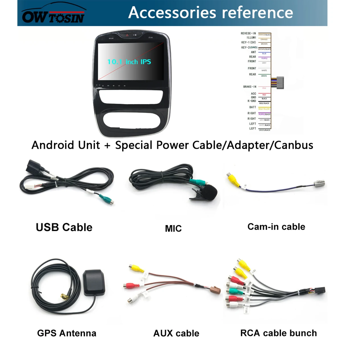 Flash Deal 10.1" IPS Android 9.0 Octa Core 4G+64G Car GPS Player Multimedia For For Renault Clio 2013 2014 2015 2016 2017 Car Radio CarPlay 4