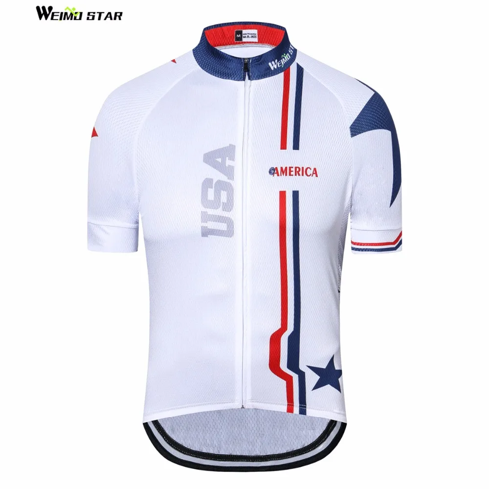 US Outdoor Cycling jersey Men's Bike Jersey 2018 road cycling jersey
