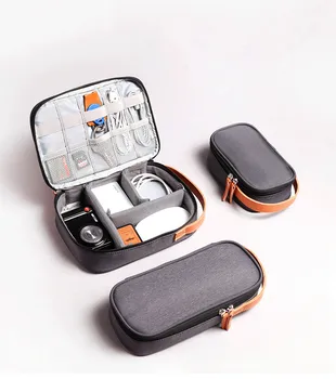 

Soft Travel hard drive Case bag Electronic Device For GPS Mobile Phone Charging adapater USB cable charger Organizer Power bank