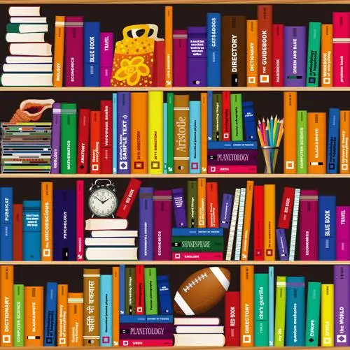 buy book shelf Photography Backdrop Photo Background Quality Vinyl