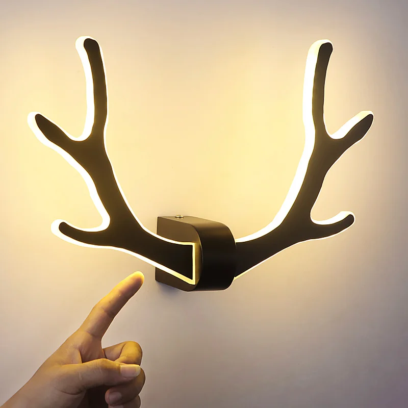 

Chandelierrec Modern LED Wall Lamp For Living Room Bedroom Staghorn Wall lights AC90-260V Home Wall Decor Lighting Fixtures