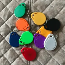 10 шт./лот UID Сменные IC тег брелок для mif 1 К 13.56 мГц записываемый mif 0 нулевой ВЧ ISO14443A красочные