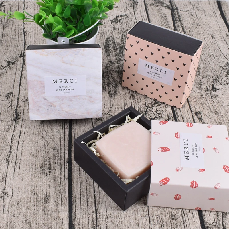 

Drawer Shape Paper Box for Soap Cake Chocolate Gift Packaging Candy Box For Wedding Party Birthday