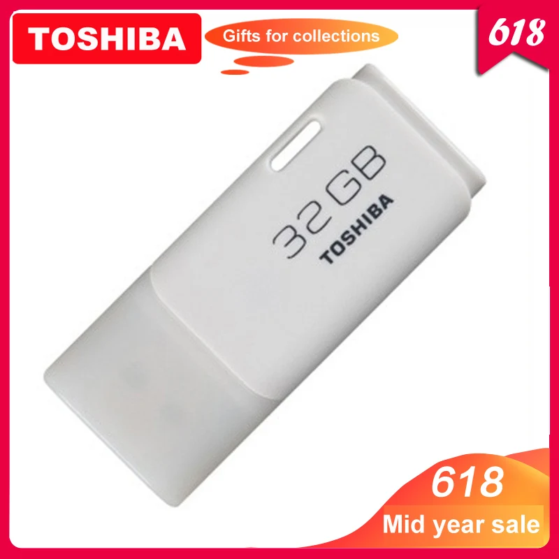 TOSHIBA U202 флеш-диск Usb 2,0 64 ГБ 32 ГБ 16 ГБ флеш-накопитель мини флеш-накопитель флешки Usb диск