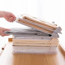 Домашний пластиковый мешок для хранения одежды перегородки Шкаф комбинация отсеков может быть сложен одежды отделочная доска