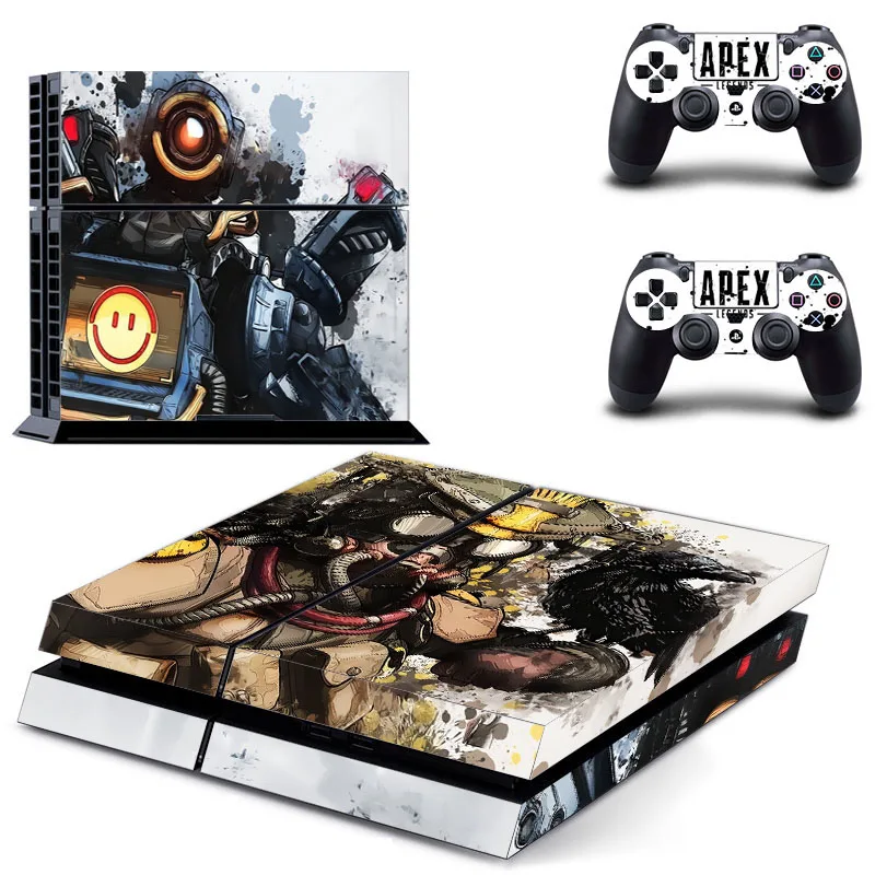 Для Apex Legends для PS4 Виниловая наклейка для sony Playstation 4 контроллер крышка консоли и 2 контроллера наклейка на джойстик - Цвет: 7